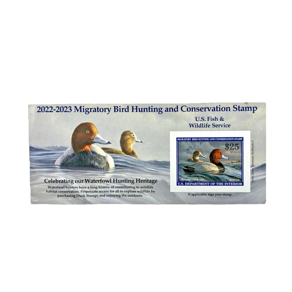 2022 - 2023 Migratory Bird Hunting and Conservation Stamp with Protective Sleeve